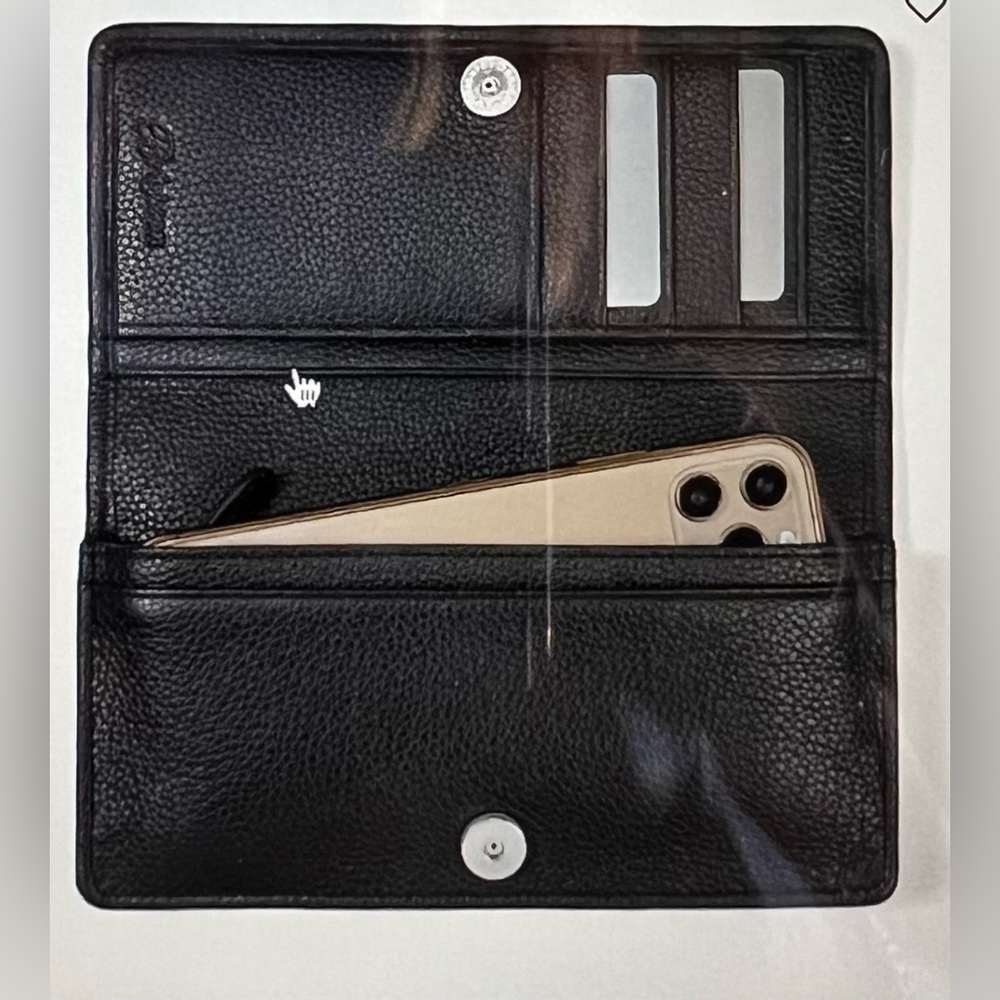 Brighton Black Python Rockmore Wallet - image 5